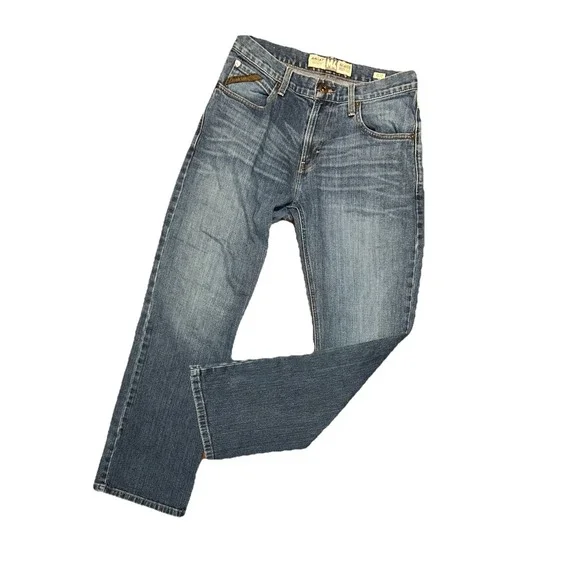 Ariat M4 Legacy Jeans Mens 30x32* Blue Relaxed Boot Cut Denim Stretch Western - Picture 1 of 6